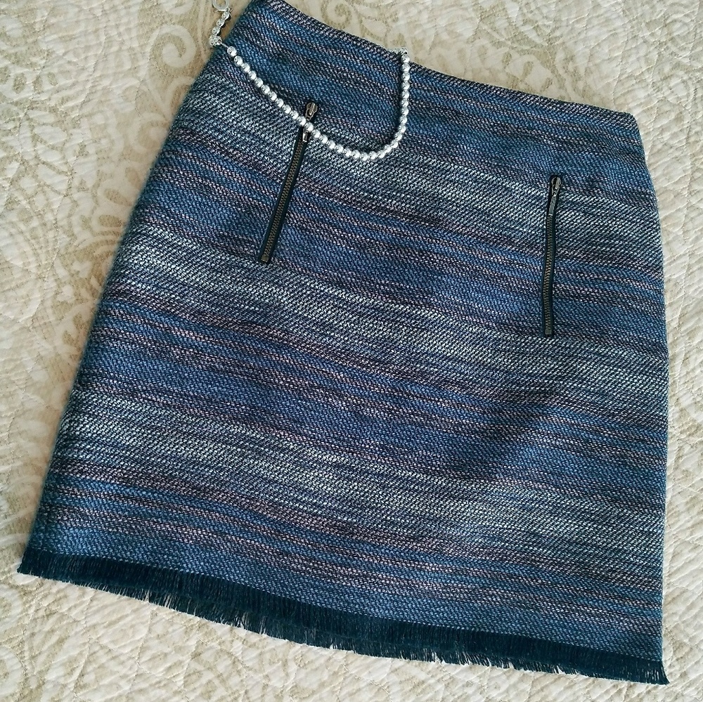 LOFT Tweed Skirt